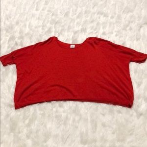 CAbi oversized crop top